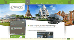 Desktop Screenshot of elorn-evasion.com